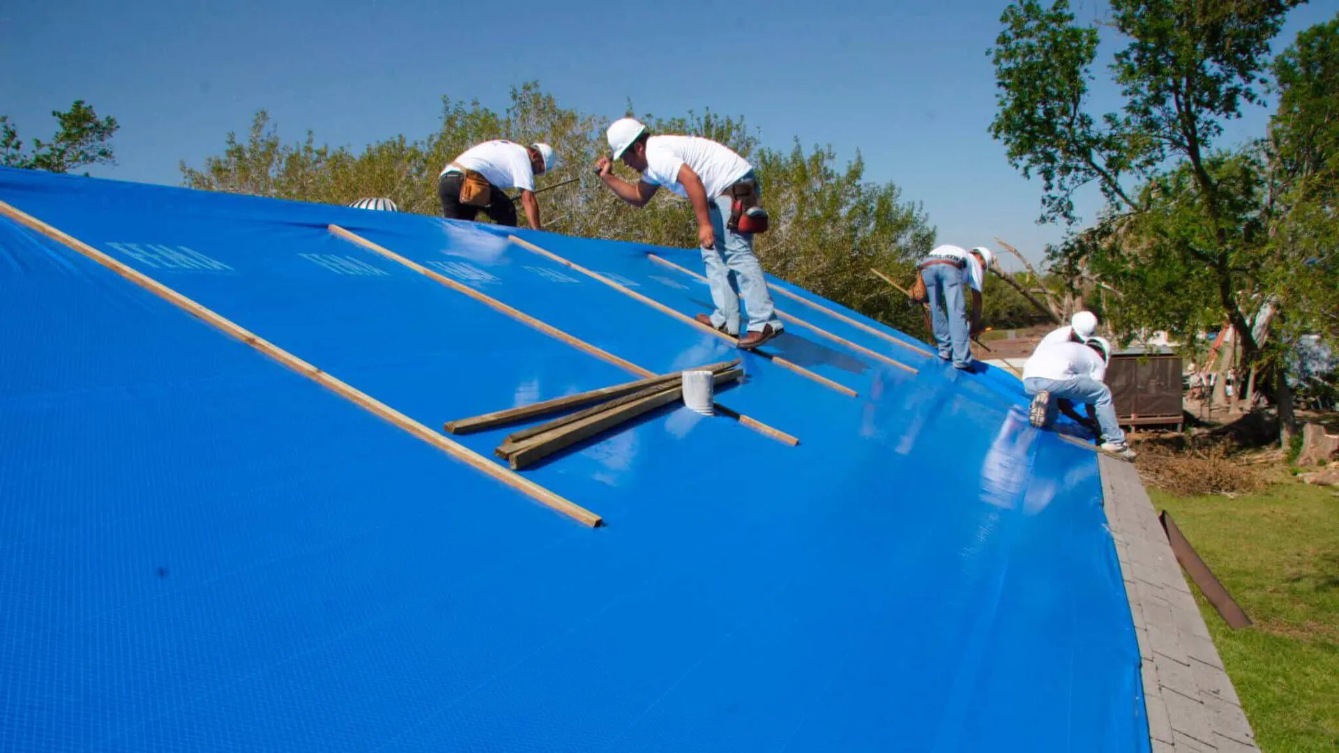 Storm Damage Roof Repair commercial roofing in Lexington