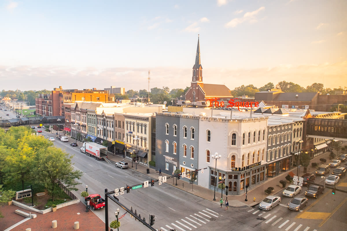 Downtown Lexington commercial roofing