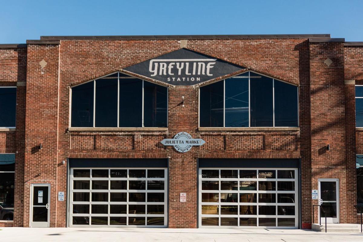 Greyline Station commercial roofing in Lexington