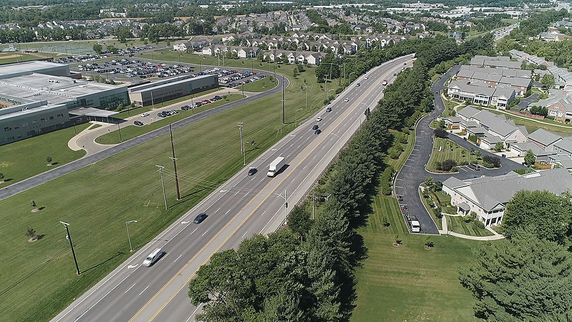Winchester Road Corridor commercial roofing in Lexington