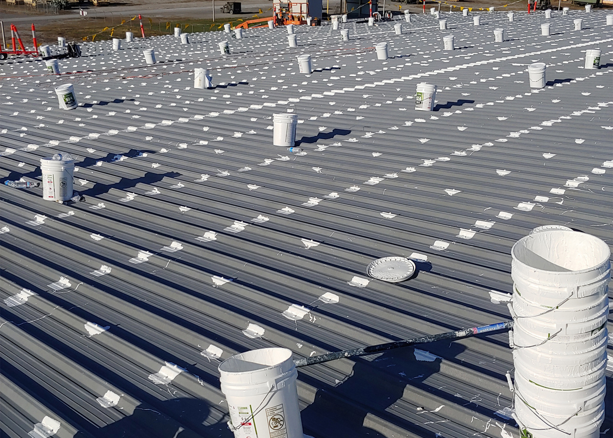 Silicone Roof Coating Systems commercial roofing in Lexington