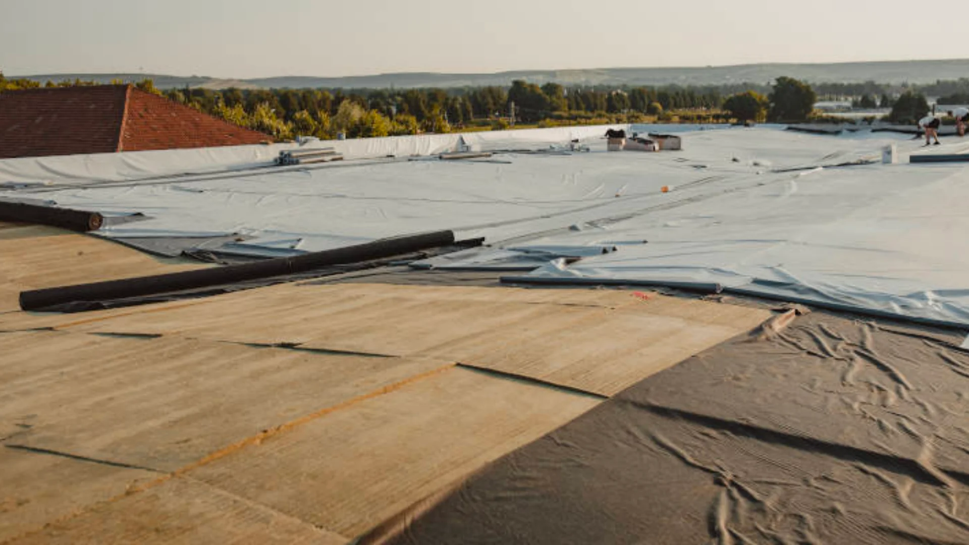 Emergency Dry In Tarping commercial roofing in Lexington
