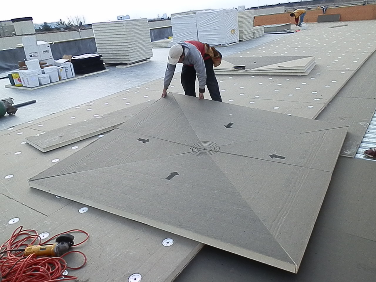 Insulation Recovery Board commercial roofing in Lexington