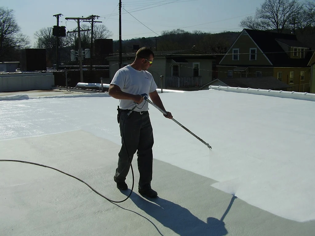 Spray Foam Roofing commercial roofing in Lexington